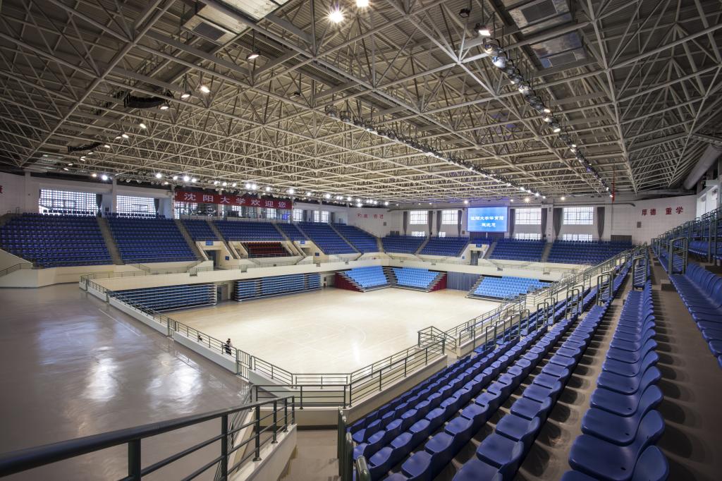 沈阳大学体育馆内景